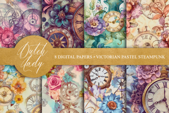 Download Victorian Pastel Steampunk Wallpaper - Premium Resources