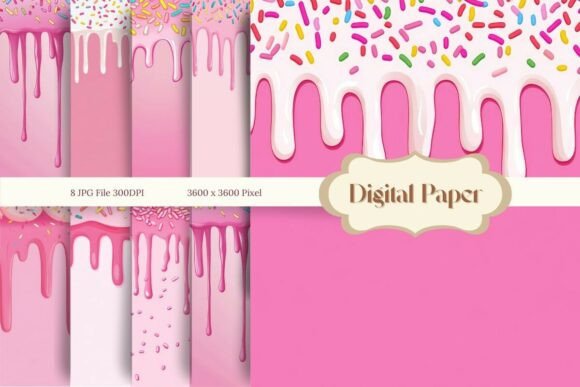 Download Ice Cream Drip Background Wallpaper - Premium Resources