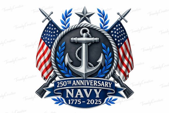 Download US Navy 250th Anniversary PNG - Navy Collection