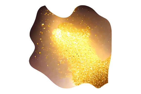 Download Irregular Golden Shape - Gold Collection