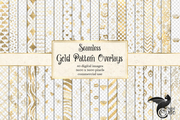 Download Gold Pattern Overlays - Overlay Collection