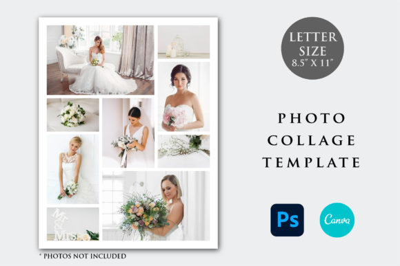 Download Letter Size Photo Collage Template - Collage Collection