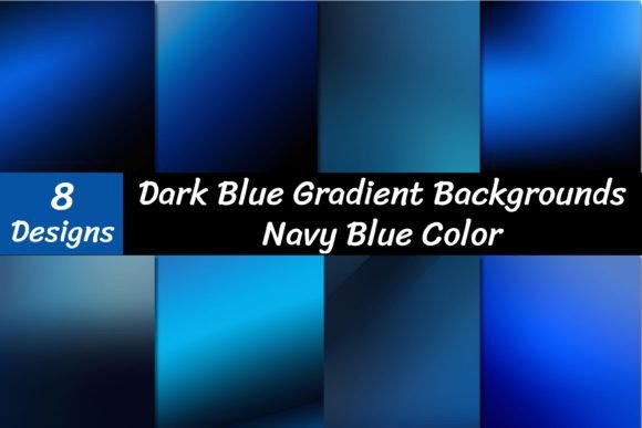 Download Navy Blue Gradient Backgrounds - Navy Collection